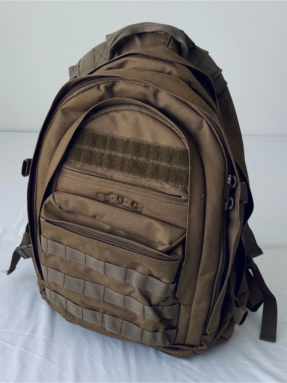 S.O.C. Tactical Backpack coyote Brown color